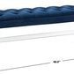 Safavieh Tourmaline Acrylic Bench - Navy | Benches | Modishstore - 5
