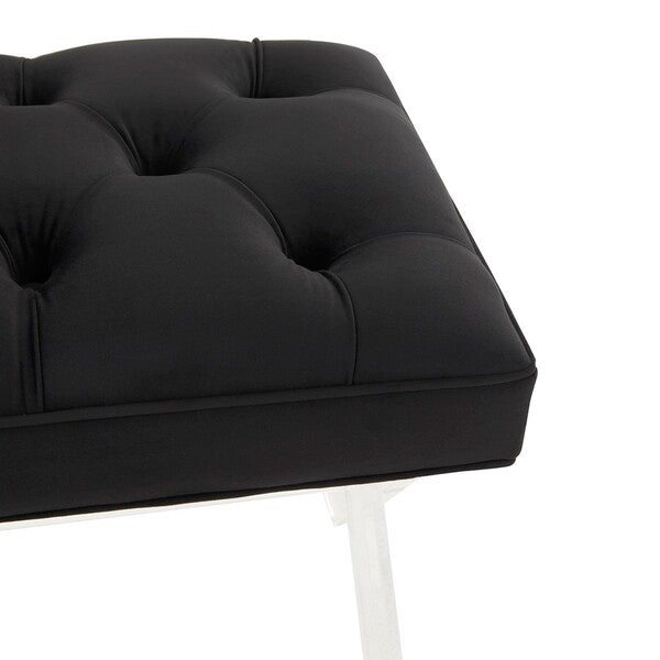 Safavieh Tourmaline Acrylic Bench - Black | Benches | Modishstore - 4