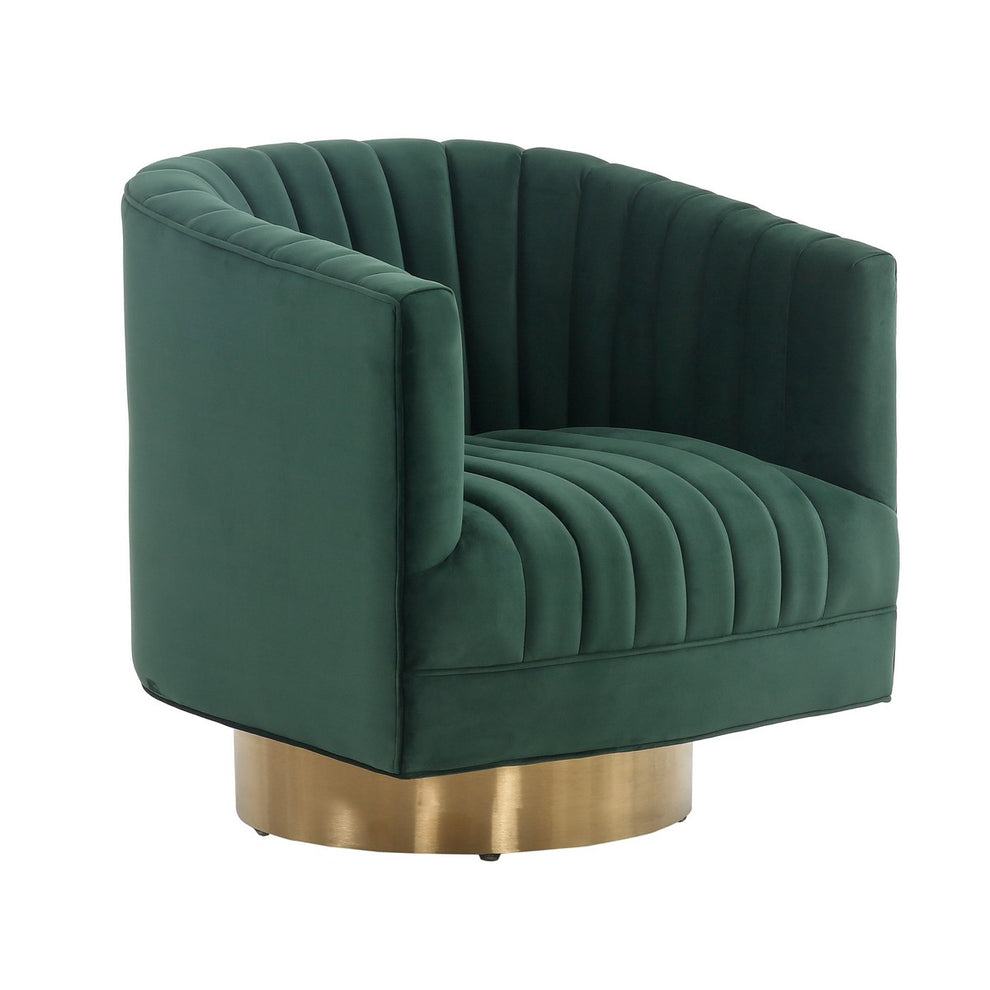 Safavieh Josephine Swivel Barrel Chair | Accent Chairs | Modishstore - 5