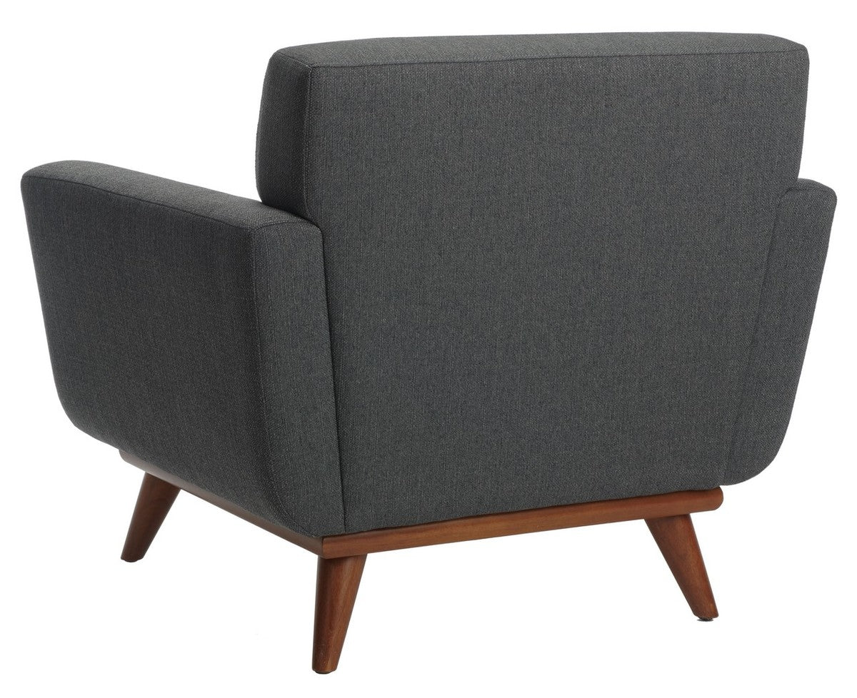 Safavieh Opal Linen Tufted Arm Chair | Armchairs | Modishstore - 3
