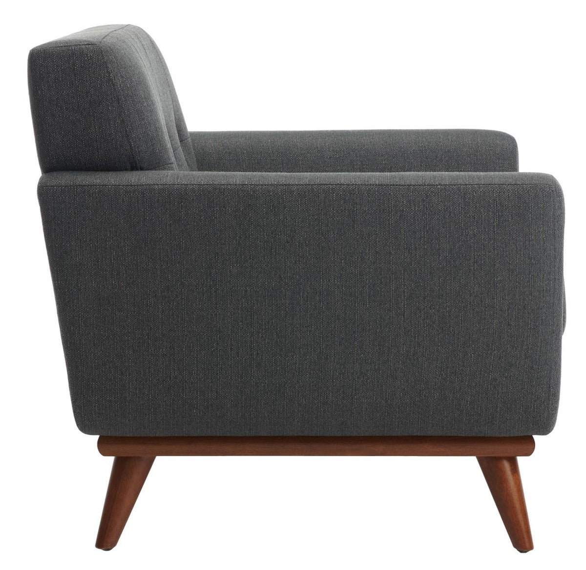 Safavieh Opal Linen Tufted Arm Chair | Armchairs | Modishstore - 4