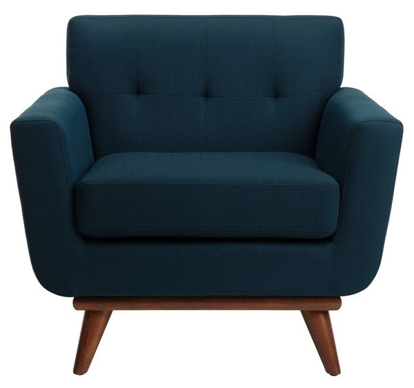 Safavieh Opal Linen Tufted Arm Chair | Armchairs | Modishstore - 7
