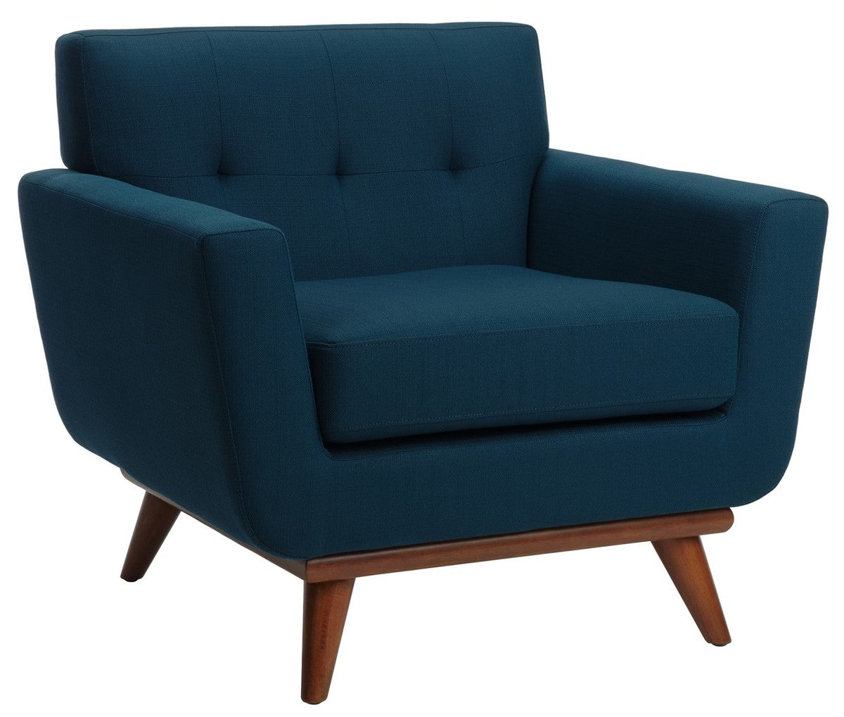 Safavieh Opal Linen Tufted Arm Chair | Armchairs | Modishstore - 9