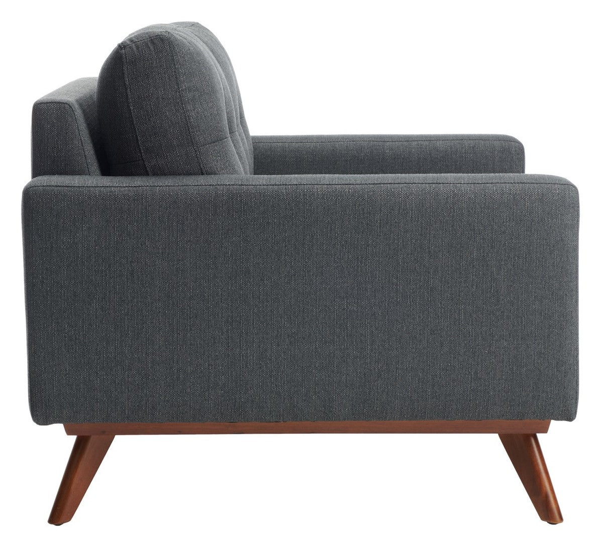 Safavieh Gneiss Modern Linen Arm Chair | Armchairs | Modishstore - 2