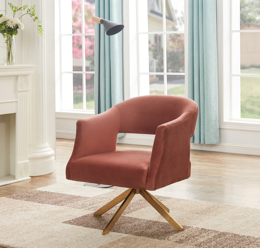 Safavieh Quartz Swivel Accent Chair | Accent Chairs | Modishstore