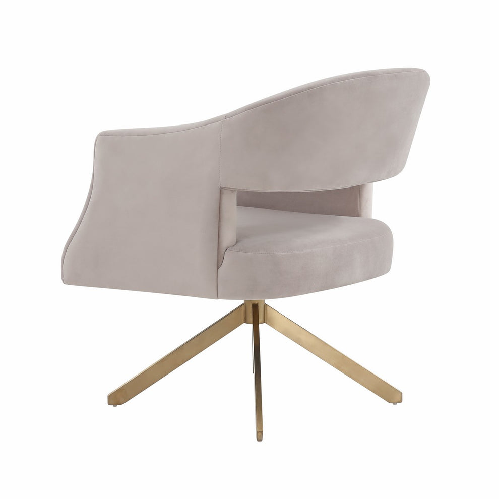 Safavieh Quartz Swivel Accent Chair | Accent Chairs | Modishstore - 9