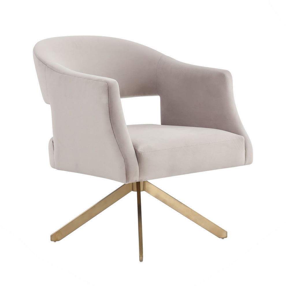 Safavieh Quartz Swivel Accent Chair | Accent Chairs | Modishstore - 10