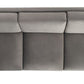 Safavieh Peridot Velvet Modern Sofa - Dark Gray | Sofas | Modishstore - 5