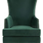 Safavieh Geode Modern Wingback Chair - Forest Green | Accent Chairs | Modishstore - 2