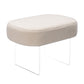 Safavieh Warren Faux Sheepskin Ottoman | Ottomans | Modishstore - 2