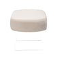 Safavieh Warren Faux Sheepskin Ottoman | Ottomans | Modishstore