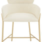 Safavieh Charlize Velvet Dining Chair - Ivory | Dining Chairs | Modishstore - 2