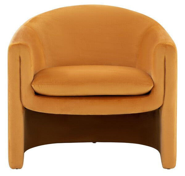 Safavieh Laylette Accent Chair - Pumpkin | Accent Chairs | Modishstore - 2