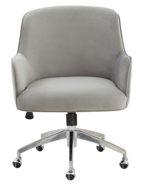 Safavieh Kierstin AdjusTable Desk Chair - Light Gray | Office Chairs | Modishstore - 2