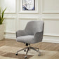 Safavieh Kierstin AdjusTable Desk Chair - Light Gray | Office Chairs | Modishstore