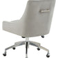 Safavieh Jakob AdjusTable Desk Chair - Light Gray | Office Chairs | Modishstore - 5