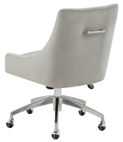 Safavieh Jakob AdjusTable Desk Chair - Light Gray | Office Chairs | Modishstore - 5