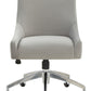Safavieh Jakob AdjusTable Desk Chair - Light Gray | Office Chairs | Modishstore - 2