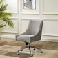 Safavieh Jakob AdjusTable Desk Chair - Light Gray | Office Chairs | Modishstore