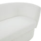 Safavieh Mariano Curved Sofa - White | Sofas | Modishstore - 3