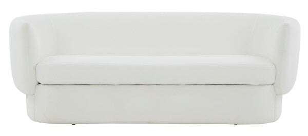 Safavieh Mariano Curved Sofa - White | Sofas | Modishstore - 2