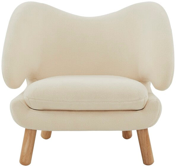 Safavieh Felicia Contemporary Chair - Ivory | Accent Chairs | Modishstore - 2