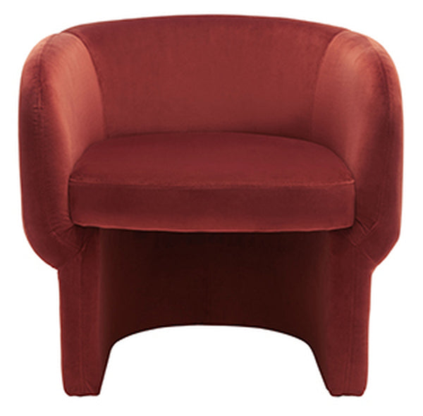 Safavieh Kellyanne Modern Dining Chair - Rust | Accent Chairs | Modishstore - 2