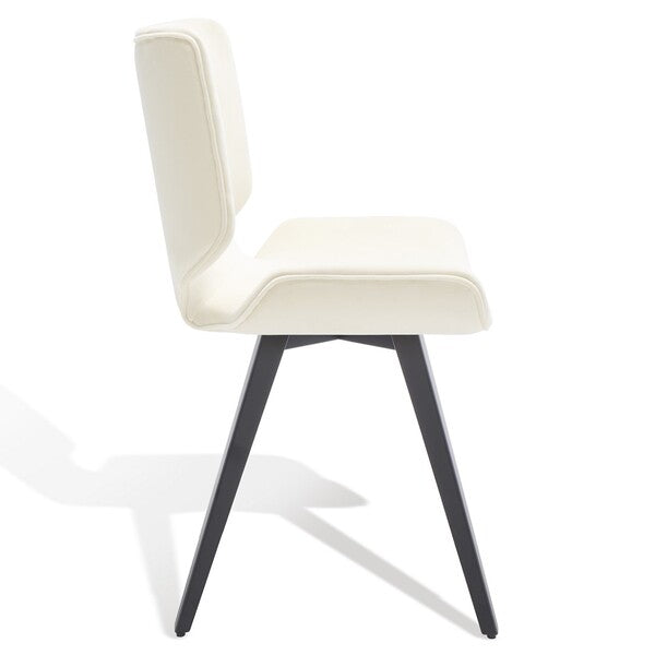 Safavieh Matty Scandinavian Dining Chai - Creme | Dining Chairs | Modishstore - 4