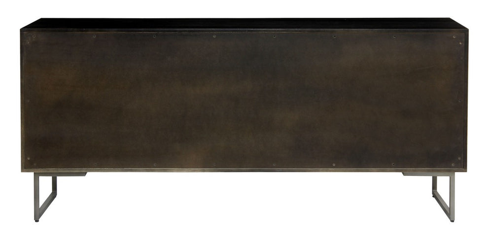 Safavieh Boone Abstract 4 Door Sideboar - Brown | Sideboards | Modishstore - 3