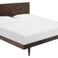 Safavieh Zinnia Platform Bed - Walnut | Beds | Modishstore - 3