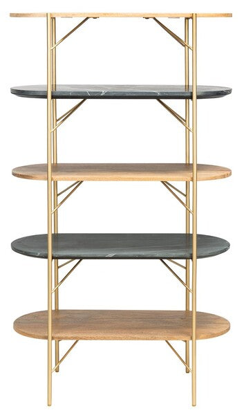 Safavieh Lawson Marble Bookcase - Natural | Bookcases | Modishstore - 2
