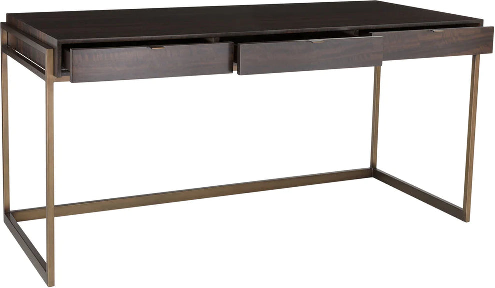 Safavieh Genevieve Writing Desk - Brown | Desks | Modishstore - 3