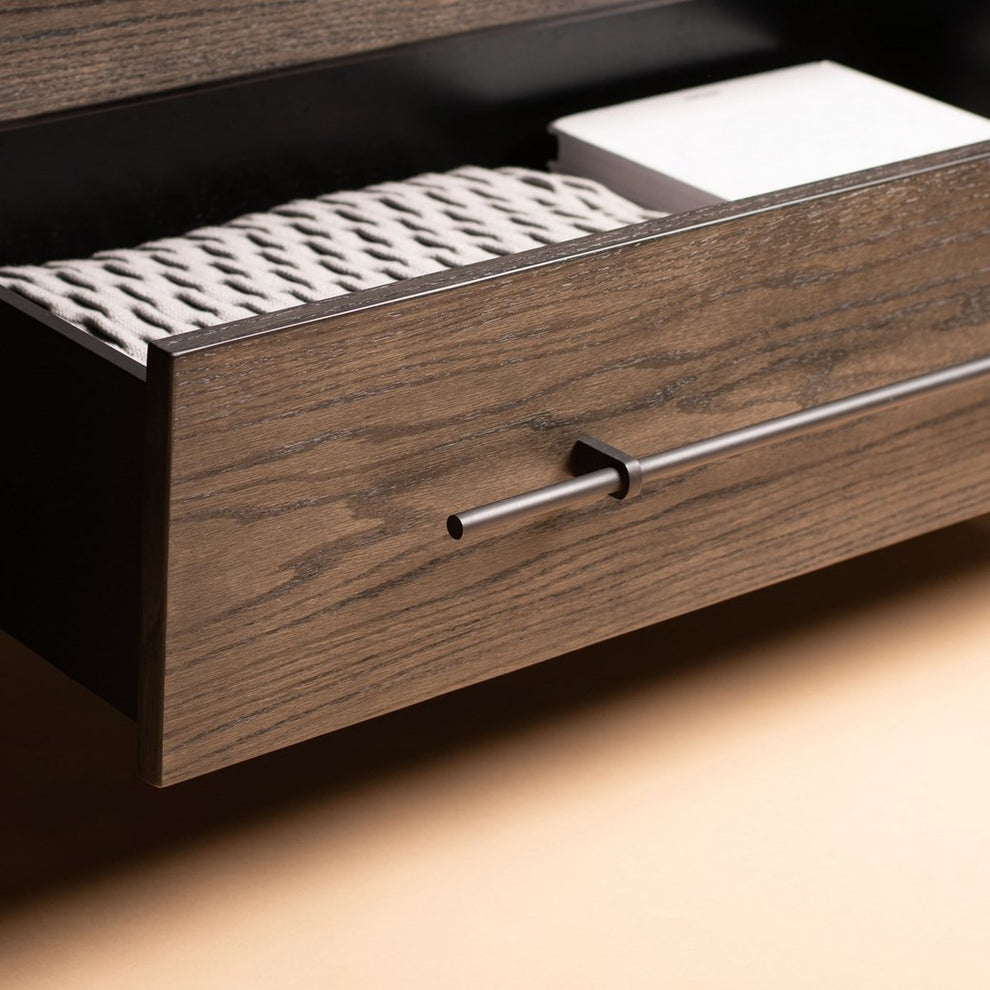 Safavieh Simmons 6 Drawer Wood Dresser - Dark Walnut | Dressers | Modishstore - 5