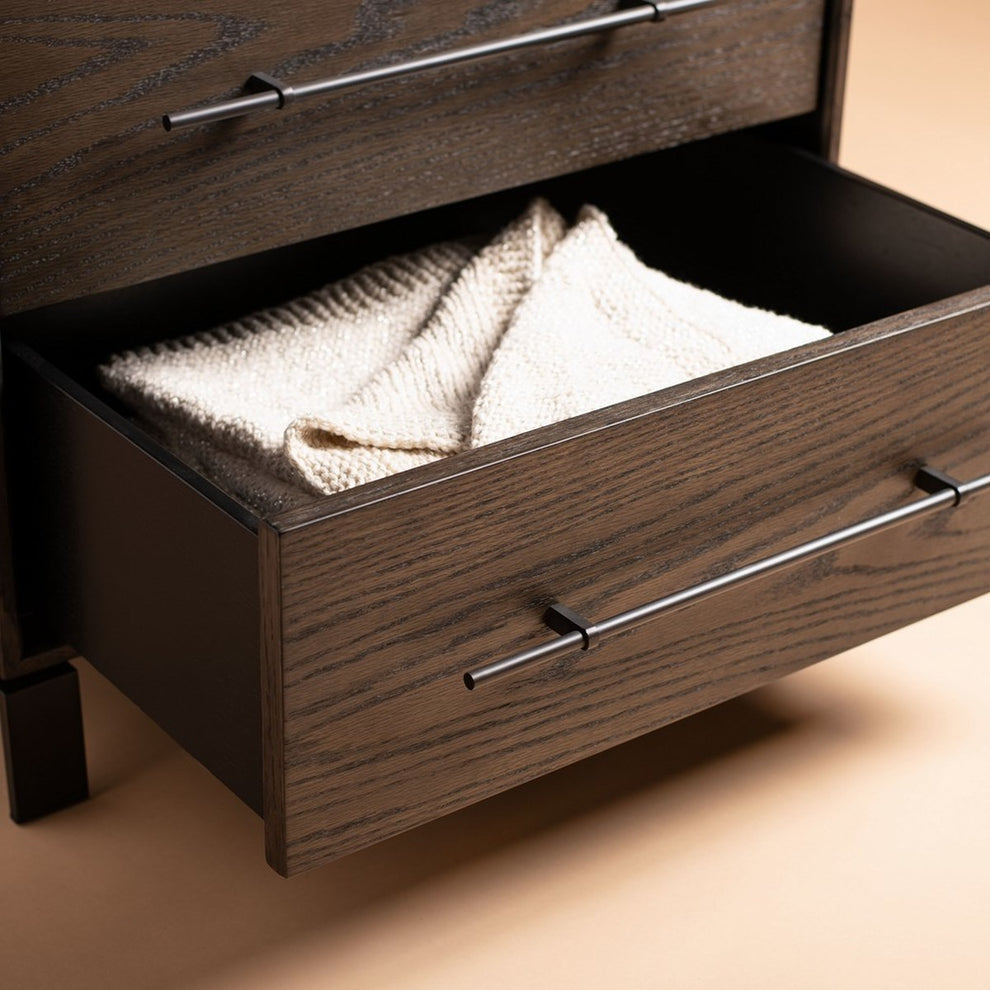 Safavieh Simmons 2 Drawer Nightstand | Nightstands | Modishstore - 2