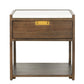Safavieh Adeline 1 Drawer Nightstand - Dark Chocolate | Nightstands | Modishstore - 2