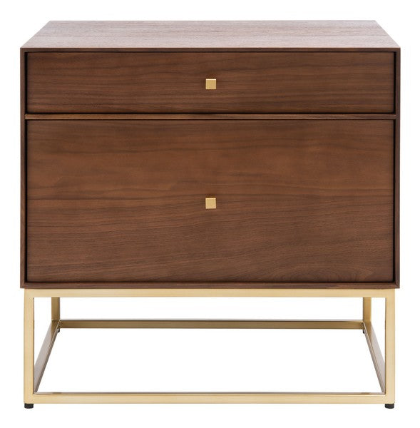 Safavieh Adelyn 2 Drawer Nightstand | Nightstands | Modishstore - 5