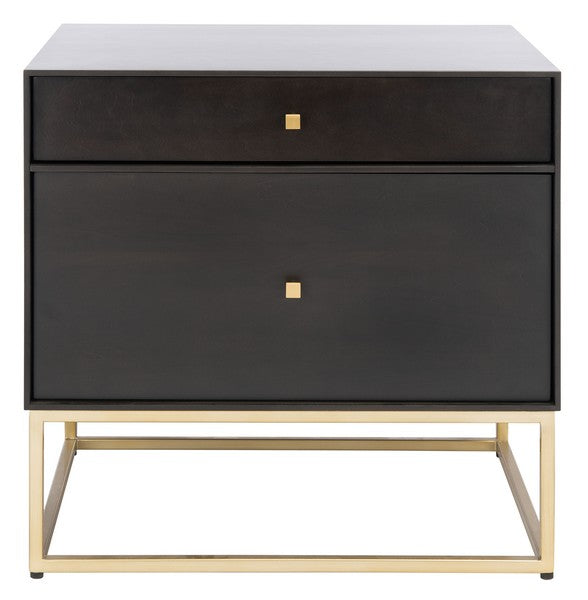 Safavieh Adelyn 2 Drawer Nightstand | Nightstands | Modishstore - 9