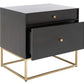 Safavieh Adelyn 2 Drawer Nightstand | Nightstands | Modishstore - 7