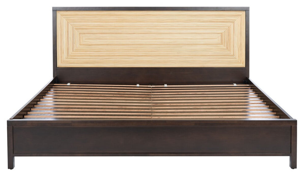 Safavieh Stassie Cane Bed - Natural | Beds | Modishstore - 3
