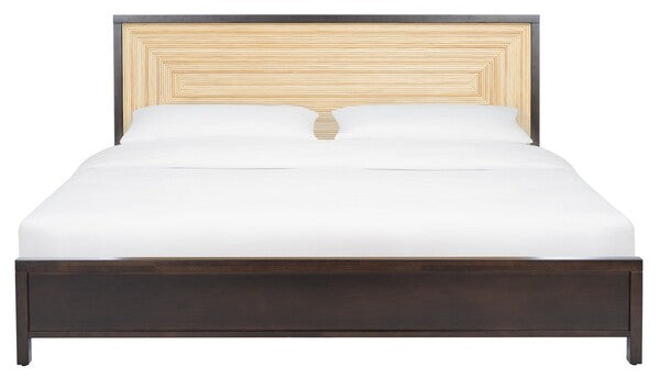 Safavieh Stassie Cane Bed - Oak | Beds | Modishstore - 2