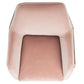 Safavieh Misty Metal Frame Accent Chair - Blush | Accent Chairs | Modishstore - 5