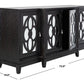Safavieh Madeleine Mirrored Sideboard - Black | Sideboards | Modishstore - 3