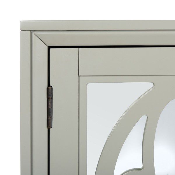 Safavieh Madeleine Mirrored Sideboard - Gray | Sideboards | Modishstore - 4