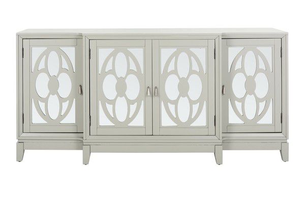Safavieh Madeleine Mirrored Sideboard - Gray | Sideboards | Modishstore - 2