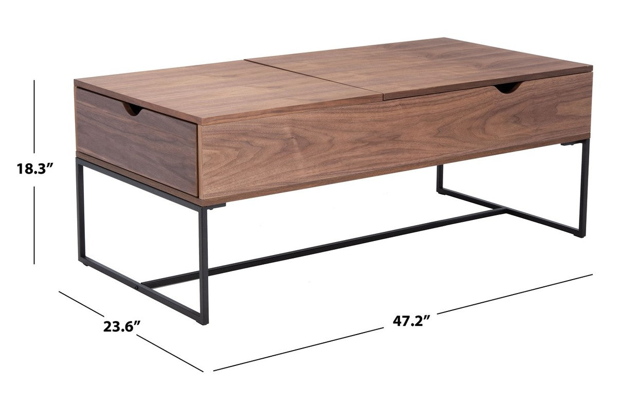 Safavieh Nolen Lift Top Coffee Table | Coffee Tables | Modishstore - 3