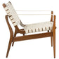 Safavieh Dilan Safari Chair - Cream | Accent Chairs | Modishstore - 4