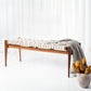 Safavieh Dilan Leather Bench | Benches | Modishstore