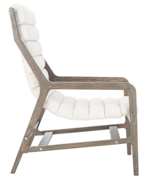 Safavieh Delaney Channel Tufted Chair | Accent Chairs | Modishstore - 3