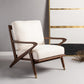 Safavieh Killian Mid-Century Chair - Cream | Accent Chairs | Modishstore - 5