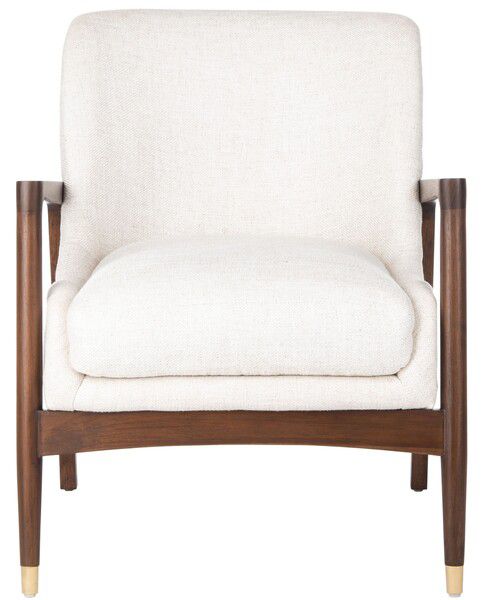 Safavieh Flannery Mid-Century Chair - Cream | Accent Chairs | Modishstore - 2